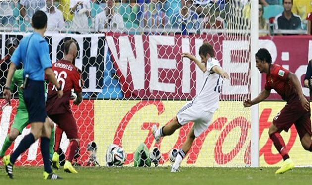 المانيا والبرتغال موللر